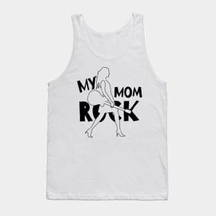 my Mom rock  mothers day quotes design. Mother's Day  banner and giftcard Tank Top